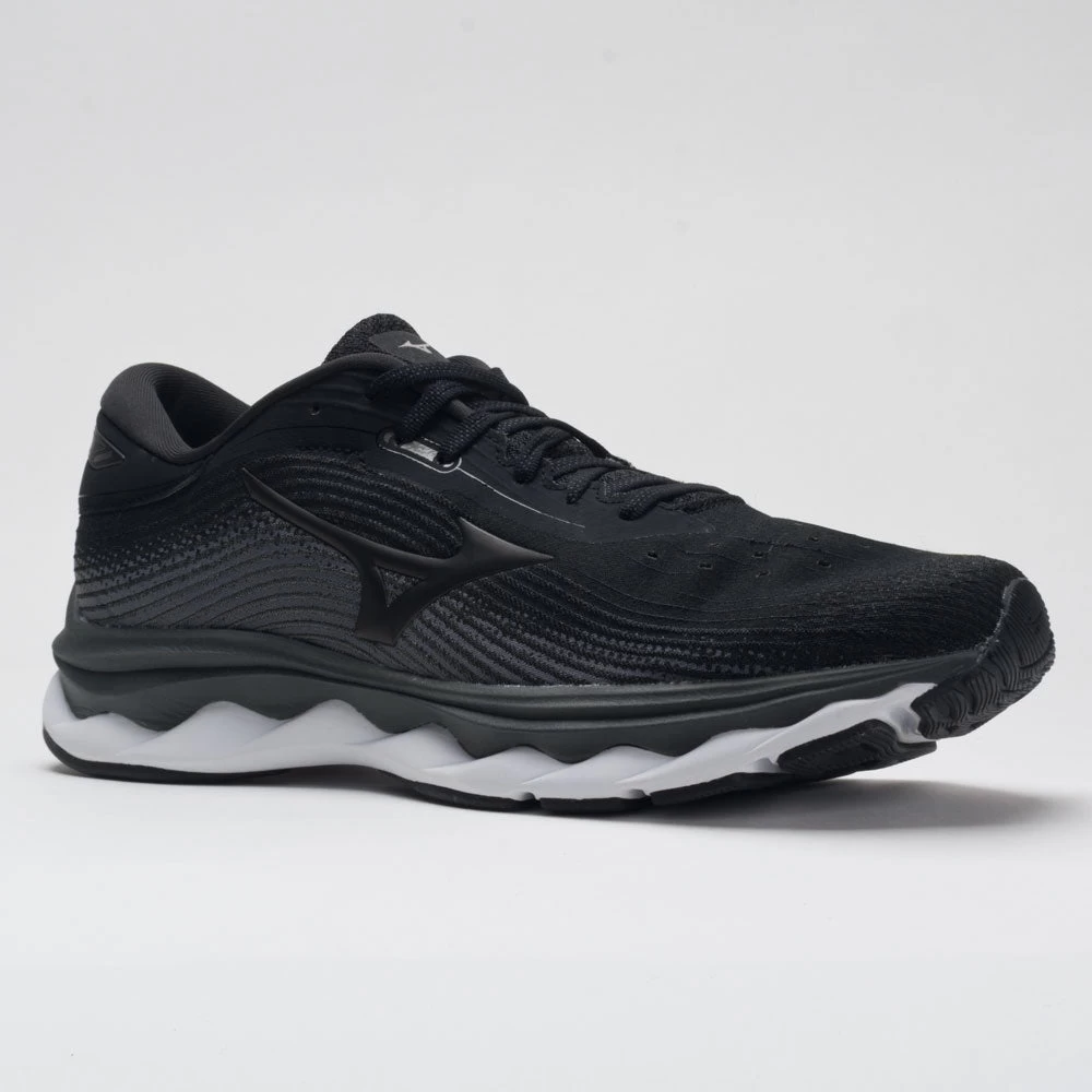 Mizuno Wave Sky 5 Waveknit Men's Black 5 Mizuno Wave Sky 5 Waveknit Men's Black - Image 5