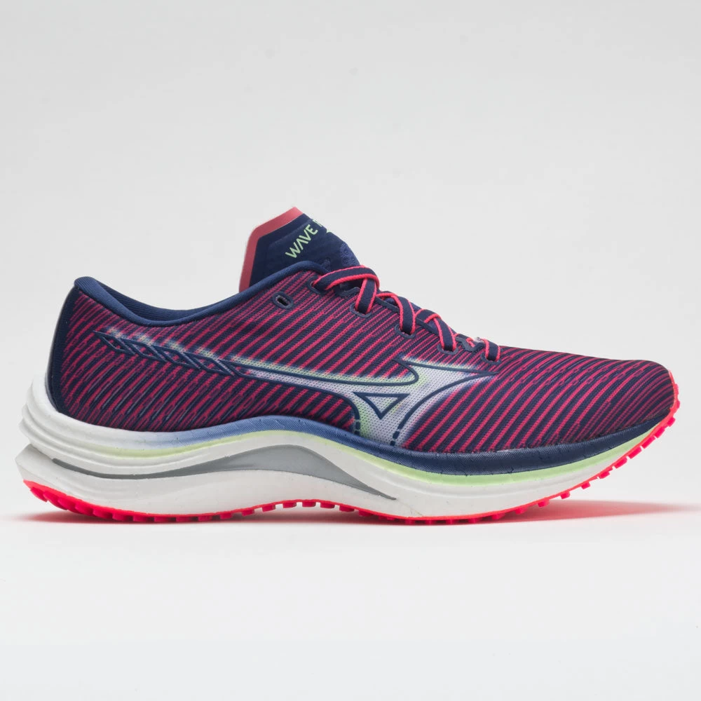 Mizuno Wave Rebellion Women's Diva Pink/Indigo White 1 Mizuno Wave Rebellion Women's Diva Pink/Indigo White