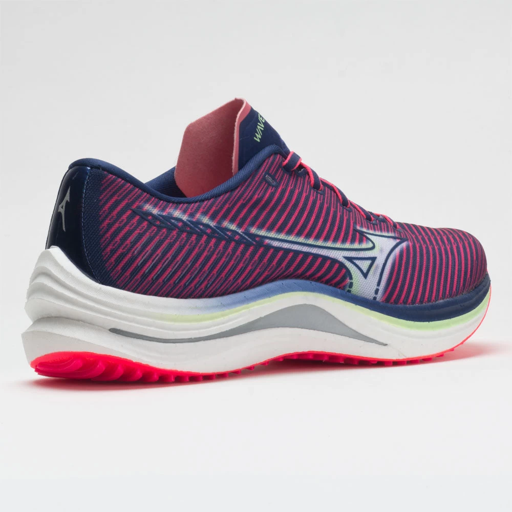 Mizuno Wave Rebellion Women's Diva Pink/Indigo White 6 Mizuno Wave Rebellion Women's Diva Pink/Indigo White - Image 6