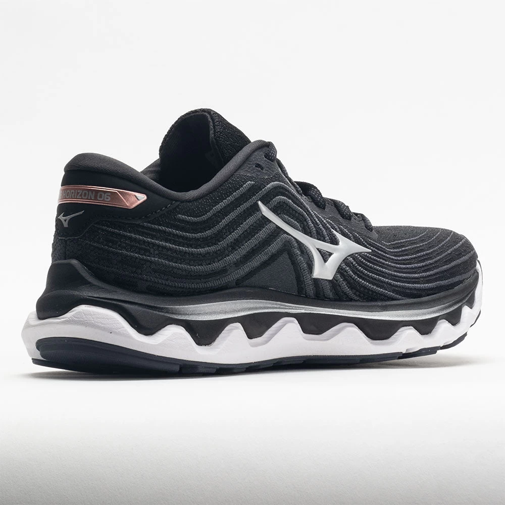 Mizuno Wave Horizon 6 Women's Black/Silver 6 Mizuno Wave Horizon 6 Women's Black/Silver - Image 6