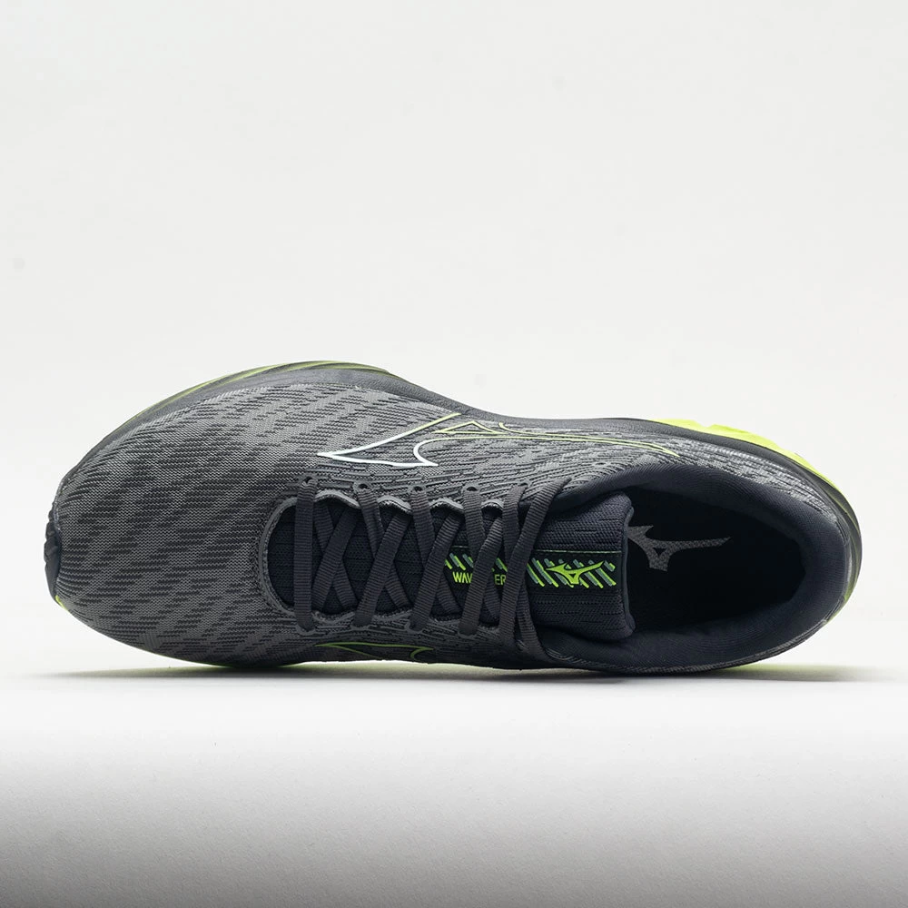 Mizuno Wave Rider 26 Mesh Men's Ultimate Grey/Neo Lime 3 Mizuno Wave Rider 26 Mesh Men's Ultimate Grey/Neo Lime - Image 3