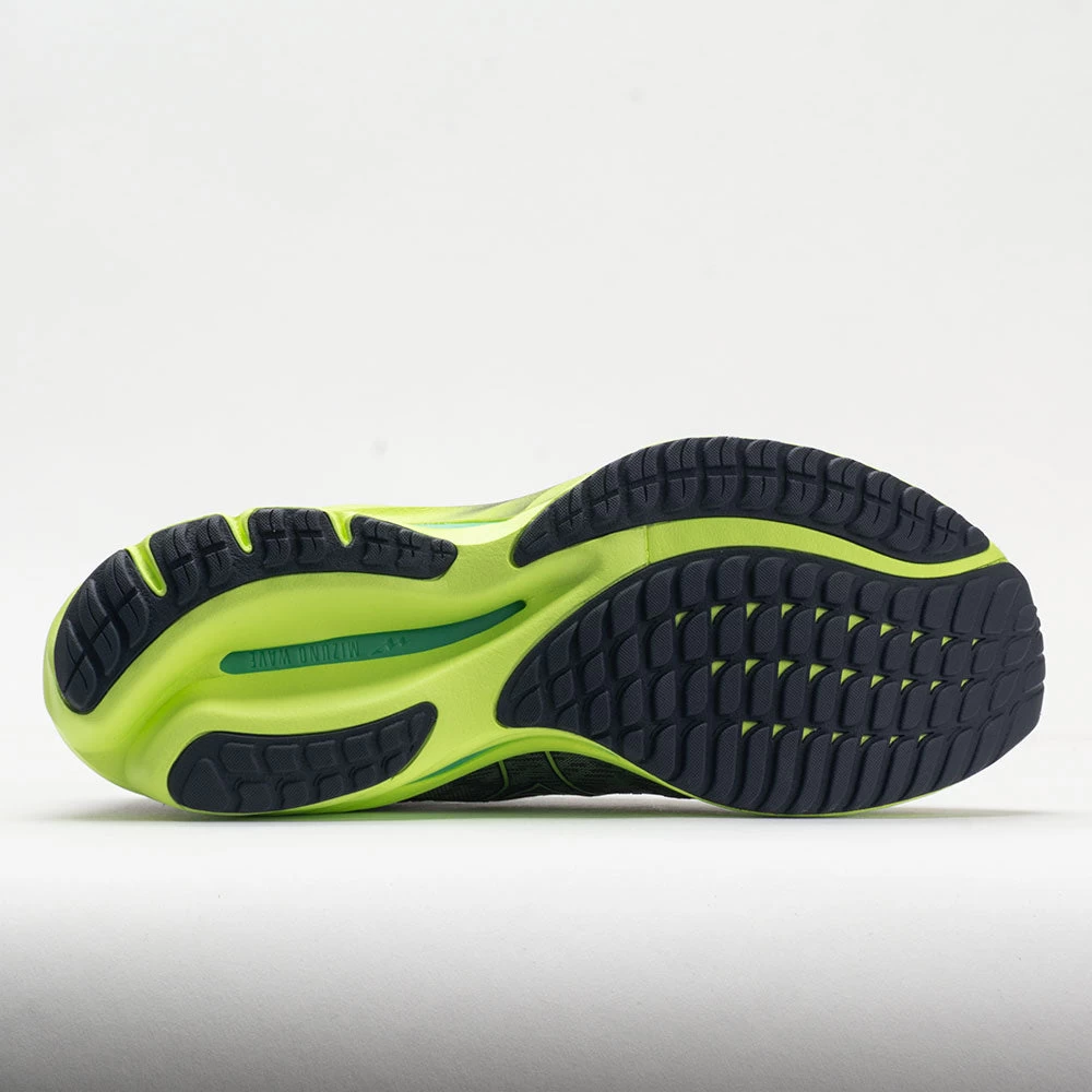 Mizuno Wave Rider 26 Mesh Men's Ultimate Grey/Neo Lime 4 Mizuno Wave Rider 26 Mesh Men's Ultimate Grey/Neo Lime - Image 4