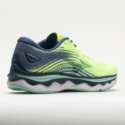 Mizuno Wave Sky 6 Women's Neo Lime/Ancient Water -Mizuno Store 049122 6