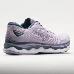 Mizuno Wave Sky 6 Women's Pastel Lilac/White -Mizuno Store 049691 6