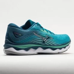 Mizuno Wave Sky 6 Women's Enamel Blue/White -Mizuno Store 049692 6