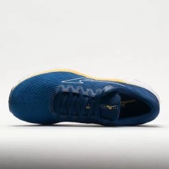 Mizuno Wave Rider 26 Mesh Men's Snorkel Blue/Vaporous Grey -Mizuno Store 049695 2