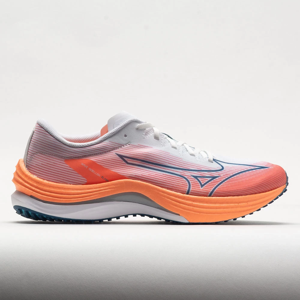 Mizuno Wave Rebellion Flash Men's White/Silver 1 Mizuno Wave Rebellion Flash Men's White/Silver