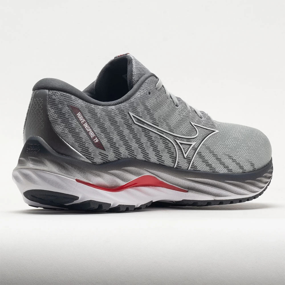 Mizuno Wave Inspire 19 Men's Harbor Mist/White 6 Mizuno Wave Inspire 19 Men's Harbor Mist/White - Image 6