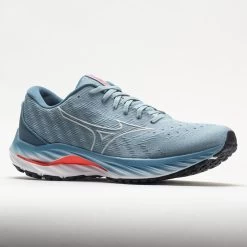 Mizuno Wave Inspire 19 Knit Men's Forget Me Not/Nimbus Cloud -Mizuno Store 049713 5