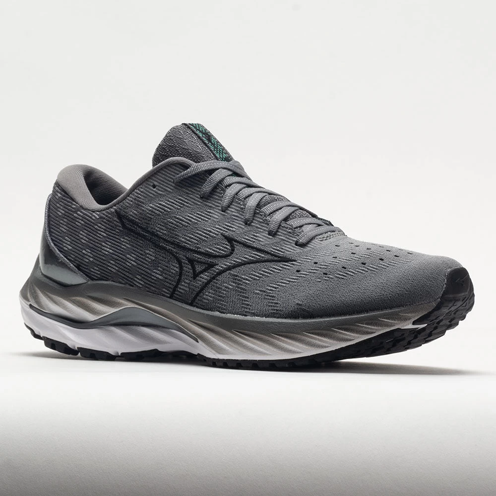 Mizuno Wave Inspire 19 Knit Men's Ultimate Grey/Black 5 Mizuno Wave Inspire 19 Knit Men's Ultimate Grey/Black - Image 5