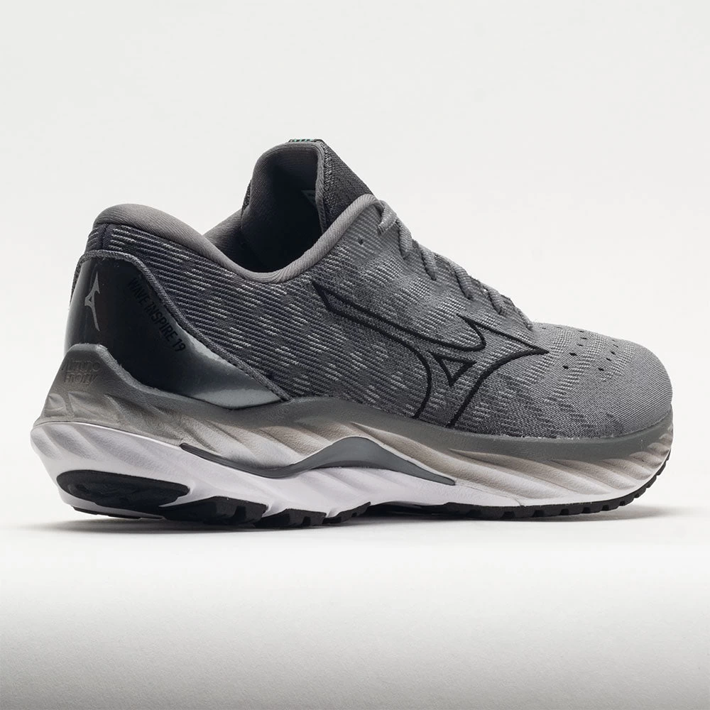 Mizuno Wave Inspire 19 Knit Men's Ultimate Grey/Black 6 Mizuno Wave Inspire 19 Knit Men's Ultimate Grey/Black - Image 6