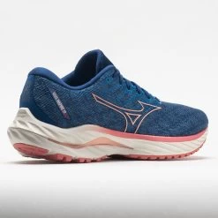 Mizuno Wave Inspire 19 Women's Blue Quartz/Peach Bud -Mizuno Store 049747 6