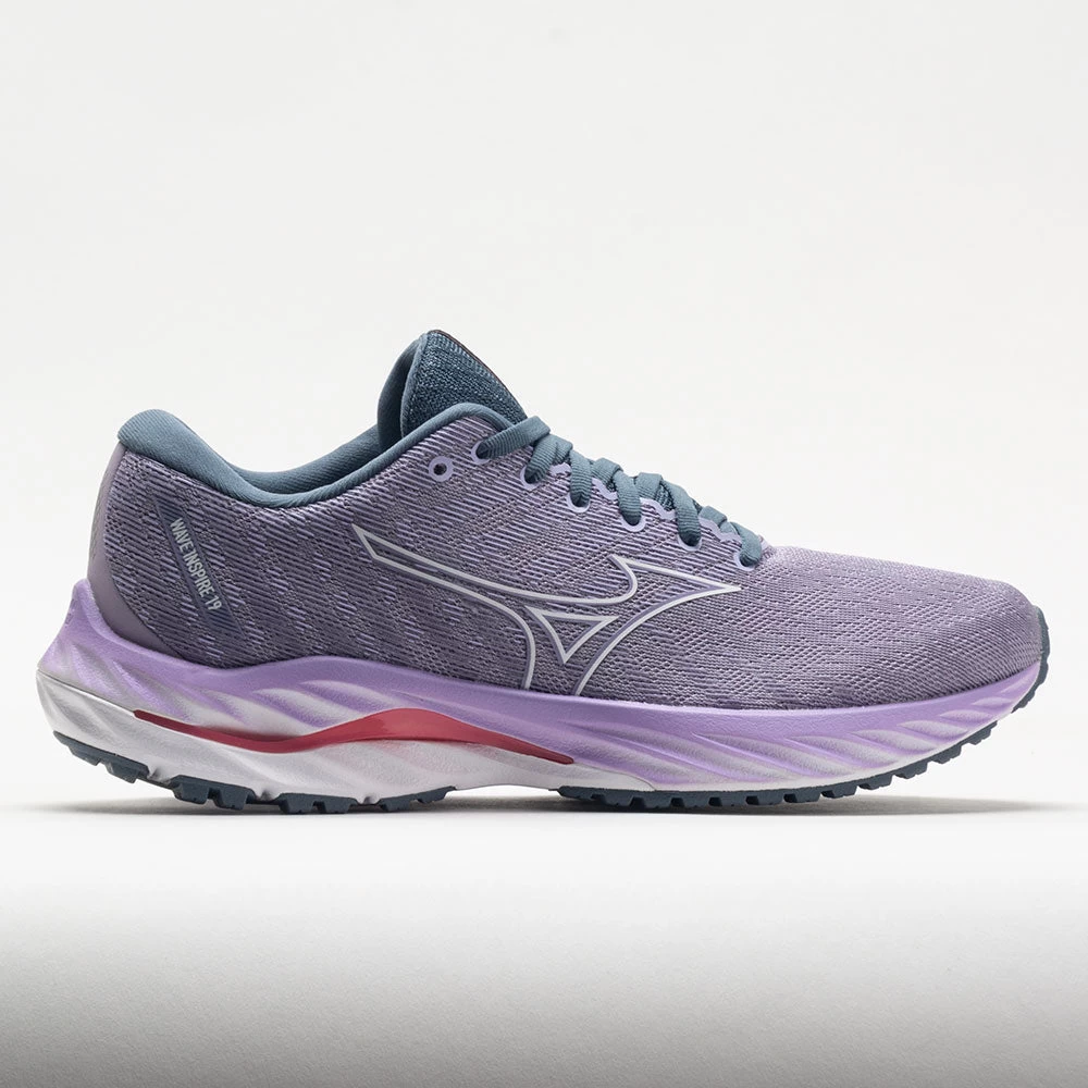 Mizuno Wave Inspire 19 Women's Wisteria/China Blue 1 Mizuno Wave Inspire 19 Women's Wisteria/China Blue