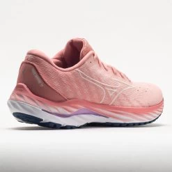 Mizuno Wave Inspire 19 Knit Women's Peach Bud/Vaporous Grey -Mizuno Store 049750 6