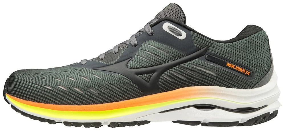 Mizuno Men’s Wave Rider 24 (979S - Castlerock/Phantom) 1 Mizuno Men’s Wave Rider 24 (979S - Castlerock/Phantom)