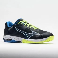 Mizuno Wave Exceed Light AC Men's Black/Neo Lime -Mizuno Store 116515 5