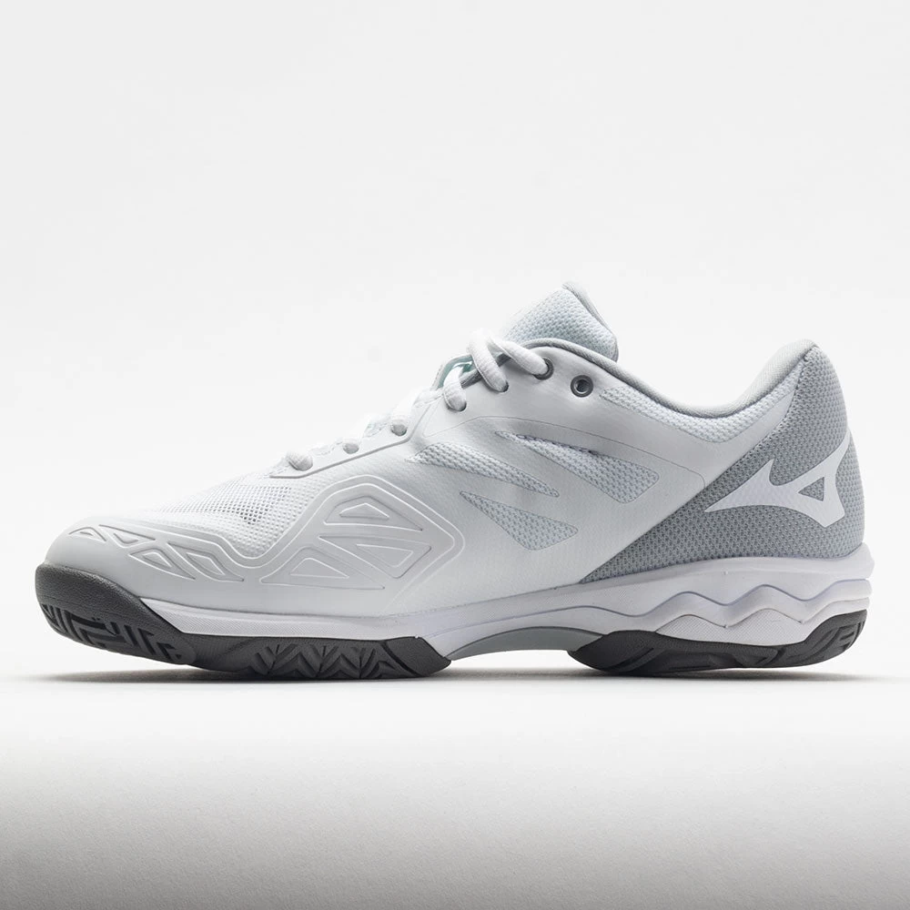 Mizuno Wave Exceed Light AC Women's White/Silver 2 Mizuno Wave Exceed Light AC Women's White/Silver - Image 2