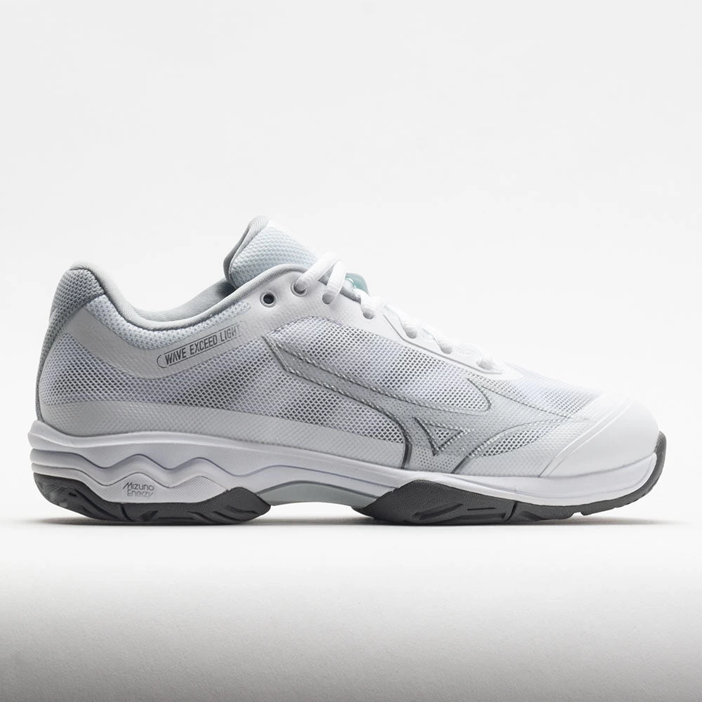 Mizuno Wave Exceed Light AC Women's White/Silver 1 Mizuno Wave Exceed Light AC Women's White/Silver