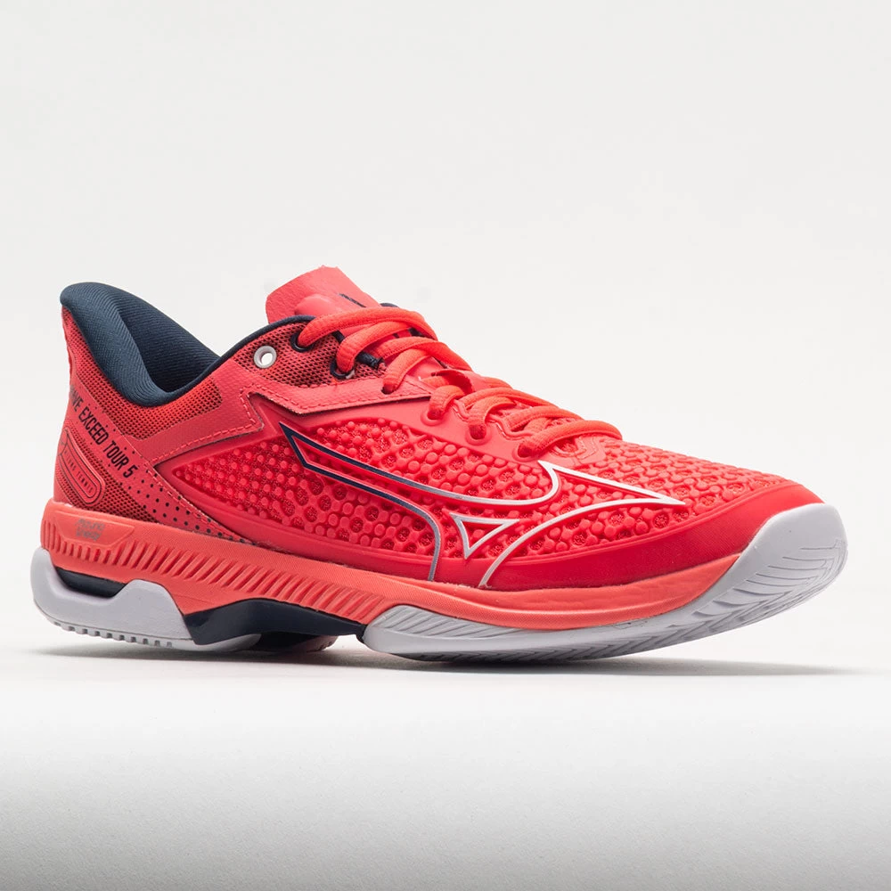 Mizuno Wave Exceed Tour 5 AC Women's Driven Pink/White 5 Mizuno Wave Exceed Tour 5 AC Women's Driven Pink/White - Image 5