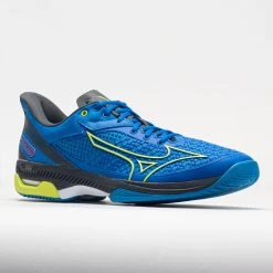 Mizuno Wave Exceed Tour AC 5 Men's Peace Blue/Acid Lime -Mizuno Store 117139 5