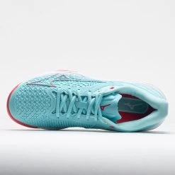 Mizuno Wave Exceed Tour 5 AC Women's Tanager Turpuoise/Paradise Pink -Mizuno Store 117140 2