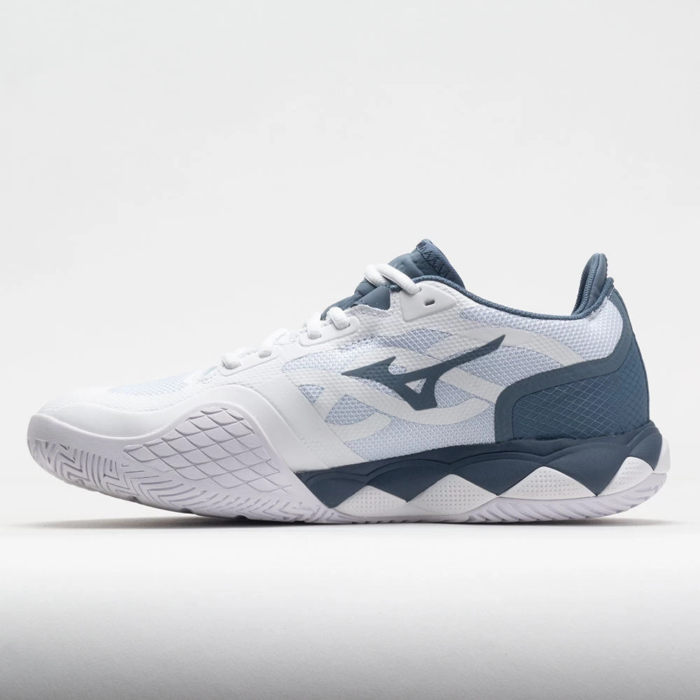 Mizuno Wave Enforce Tour AC Men's White/China Blue 2 Mizuno Wave Enforce Tour AC Men's White/China Blue - Image 2