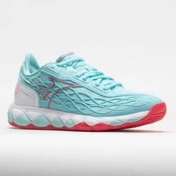 Mizuno Wave Enforce Tour AC Women's TanagerTurquoise/Paradise Pink -Mizuno Store 117144 5