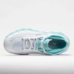 Mizuno Wave Enforce Tour AC Women's White/Tanager Turquoise -Mizuno Store 117145 2