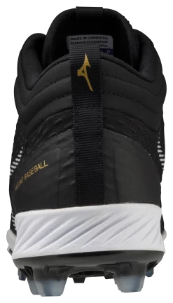 Mizuno Dominant 4 Mid TPU Men's Molded Baseball Cleat -Mizuno Store 320671 9000 05