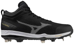 Mizuno Dominant 4 Mid Men's Metal Baseball Cleat -Mizuno Store 320672 9000 06