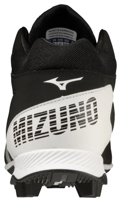 Mizuno Wave Lightrevo TPU Men's Molded Mid Baseball Cleat -Mizuno Store 320675 9000 05