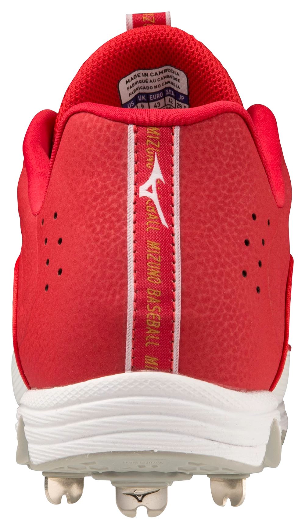 Mizuno 9-Spike® Ambition 3 Low Men's Metal Baseball Cleat 11 Mizuno 9-Spike® Ambition 3 Low Men's Metal Baseball Cleat - Image 11