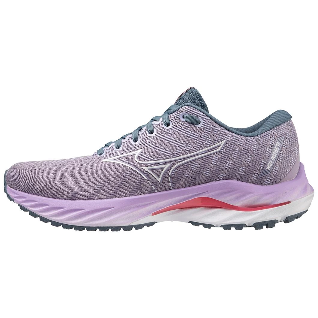 Mizuno Women's Wave Inspire 19 (6BCL - Wisteria/China Blue) 1 Mizuno Women's Wave Inspire 19 (6BCL - Wisteria/China Blue)