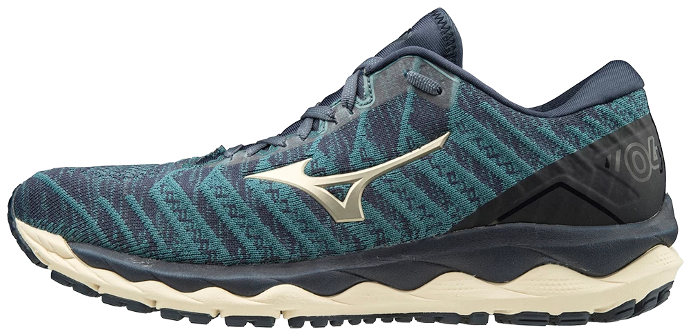 Mizuno Men's Wave Sky 4 Waveknit (5P5P - Mood/indigo) 1 Mizuno Men's Wave Sky 4 Waveknit (5P5P - Mood/indigo)