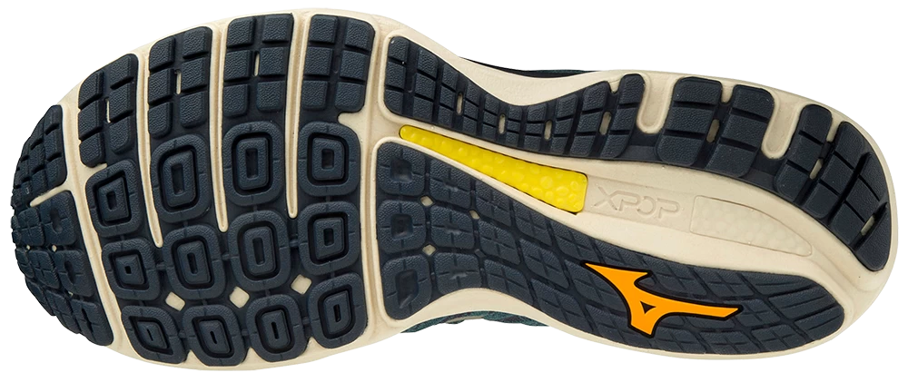 Mizuno Men's Wave Sky 4 Waveknit (5P5P - Mood/indigo) 2 Mizuno Men's Wave Sky 4 Waveknit (5P5P - Mood/indigo) - Image 2