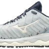 Mizuno Women's Wave Sky 4 Waveknit (5757 - Arctic Ice)