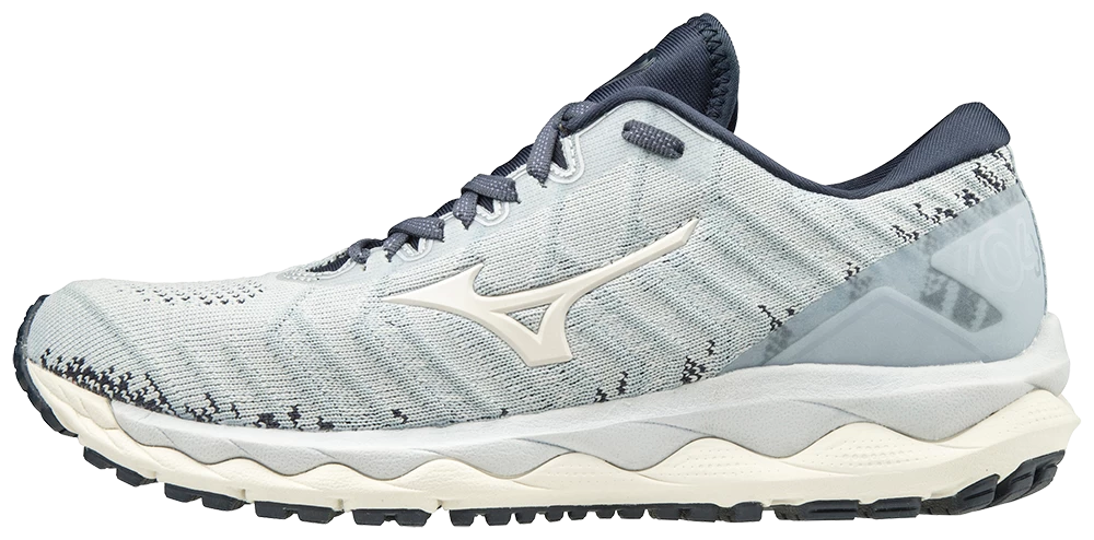 Mizuno Women's Wave Sky 4 Waveknit (5757 - Arctic Ice) 1 Mizuno Women's Wave Sky 4 Waveknit (5757 - Arctic Ice)
