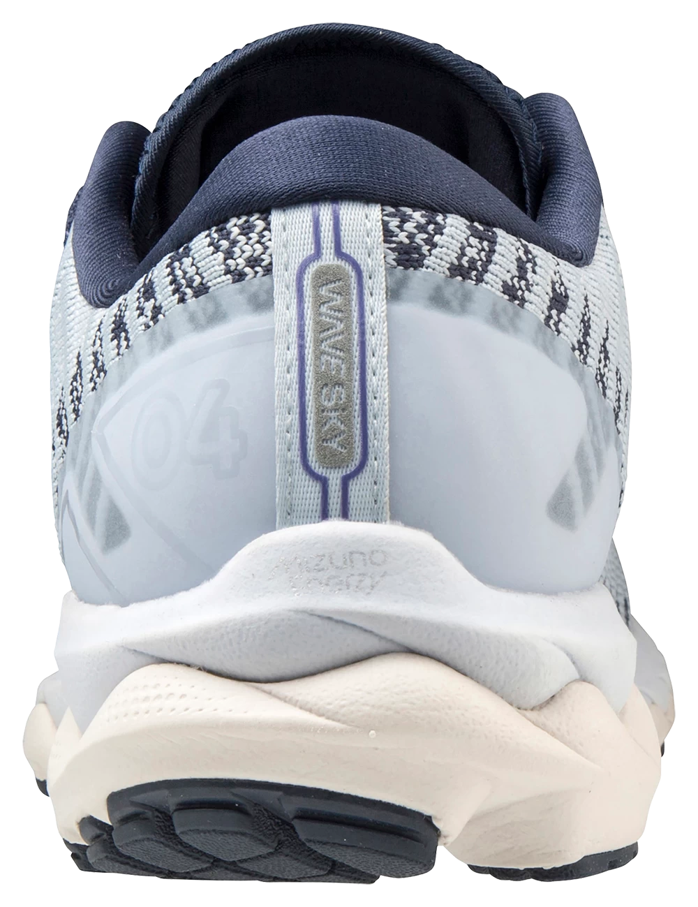 Mizuno Women's Wave Sky 4 Waveknit (5757 - Arctic Ice) 3 Mizuno Women's Wave Sky 4 Waveknit (5757 - Arctic Ice) - Image 3