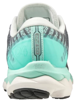 Mizuno Women's Wave Sky 4 Waveknit (9797 - Castlerock) -Mizuno Store 411222 9797 05