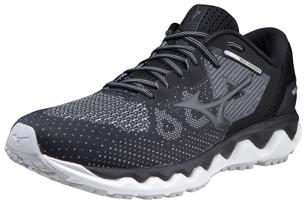 Mizuno Men's Wave Horizon 5 (9097 - Black/Castlerock) 3 Mizuno Men's Wave Horizon 5 (9097 - Black/Castlerock) - Image 3