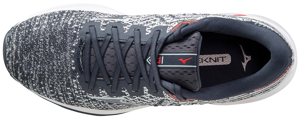 Mizuno Men's Wave Inspire 17 Waveknit (53WB - India Ink/Wan Blue) 3 Mizuno Men's Wave Inspire 17 Waveknit (53WB - India Ink/Wan Blue) - Image 3