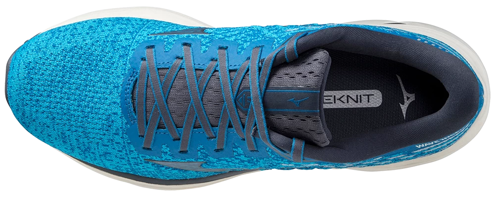 Mizuno Men's Wave Inspire 17 Waveknit (5FRE - Mykonos Blue/Ombre Blue) 3 Mizuno Men's Wave Inspire 17 Waveknit (5FRE - Mykonos Blue/Ombre Blue) - Image 3