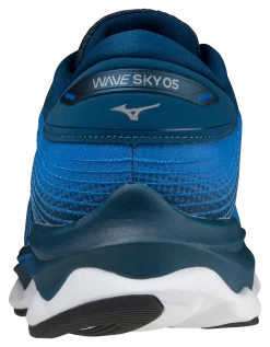Mizuno Men's Wave Sky 5 (5R06 - Imperial Blue-Gibraltar Sea) -Mizuno Store 411327 5R06 05