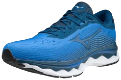 Mizuno Men's Wave Sky 5 (5R06 - Imperial Blue-Gibraltar Sea) -Mizuno Store 411327 5R06 07