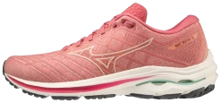 Mizuno Women's Wave Inspire 18 (1U0D - Rosette/Snow White)