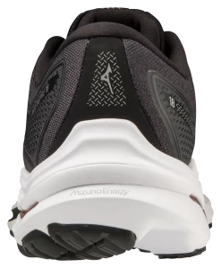 Mizuno Women's Wave Inspire 18 (9073 - Black/Silver) -Mizuno Store 411359.9073 05