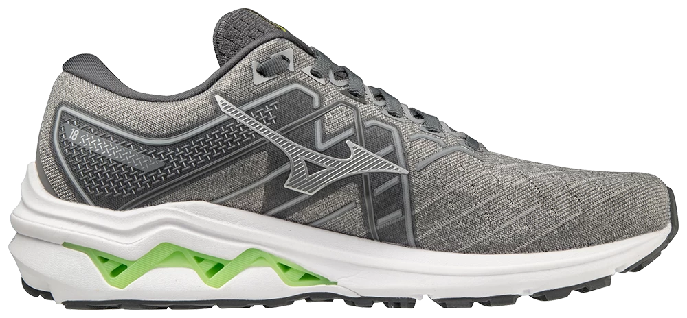 Mizuno Women's Wave Inspire 18 (UG73 - Ultimate Grey/Silver) 2 Mizuno Women's Wave Inspire 18 (UG73 - Ultimate Grey/Silver) - Image 2