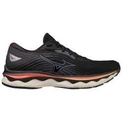 Mizuno Women's Wave Sky 6 (90QS - Black/Quicksilver)