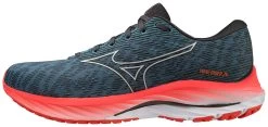 Mizuno Men's Wave Rider 26 (5B0A - Provincial Blue/Nimbus Cloud)
