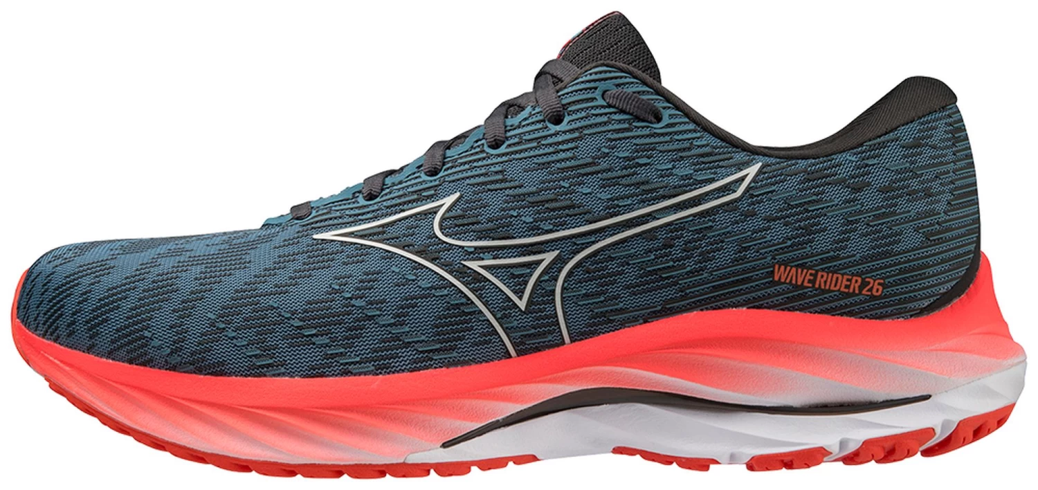 Mizuno Men's Wave Rider 26 (5B0A - Provincial Blue/Nimbus Cloud) 1 Mizuno Men's Wave Rider 26 (5B0A - Provincial Blue/Nimbus Cloud)
